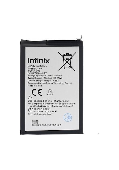 Infinix Hot 9 Batarya Pil Bl-49fx