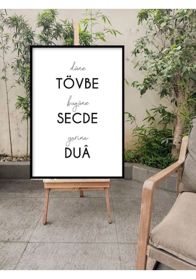 Hediyelik Dini Kanvas Tablo Dua Ev Dekarasyon Duvar Süsü Ölçü Seçeymi Unutmayınız :