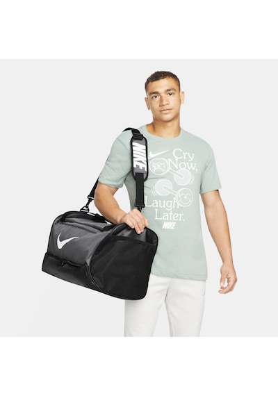 Nike Brasilia Medium Duffel 9 5 60L Unisex Spor Çantası DH7710 02 Çok Renkli