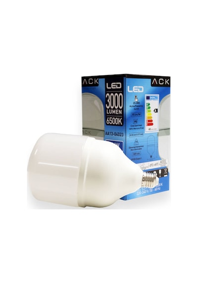 Ack Aa13-04023 40W Led Ampul 6500K Beyaz E27 T120