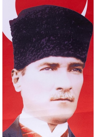 Zc Bayrak 50x150 Saten Kırlanğıç Atatürk Bayrağı Flama Diğer