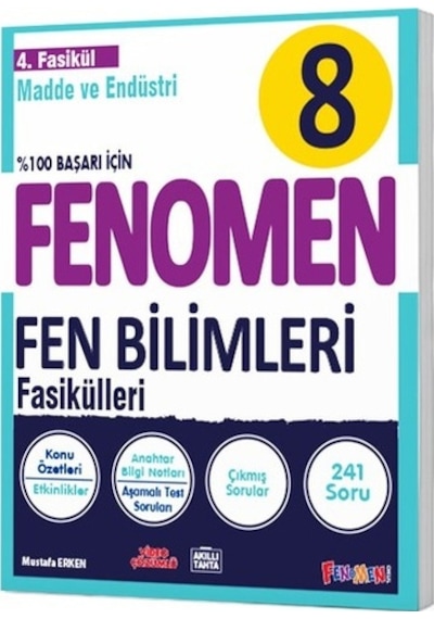 Fenomen Yayınları Fenomen 8 Fen Bilimleri 1.2.3.4.5.6 Fasikül
