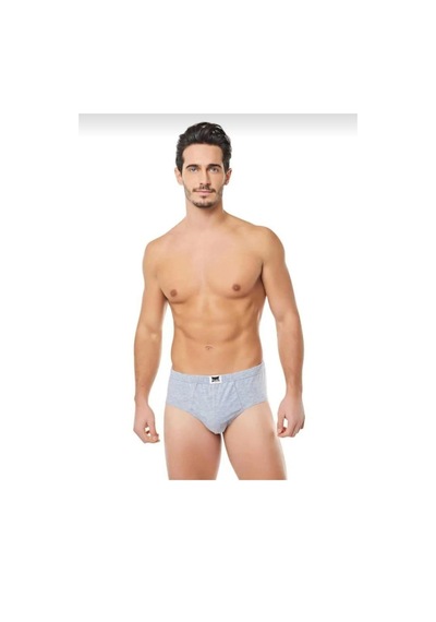 Tutku 0109 Erkek Penye Slip Külot 6 Adet 001