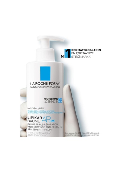 La Roche Posay Lipikar Baume Apm+ Çok Kuru Ve Atopiye Eğilim Gösterebilen Ciltler İçin Nemlendirici 3337875696548
