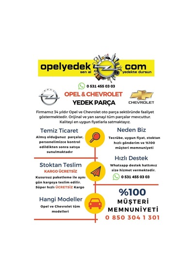 Corsa B Kapı Açma Kolu İç Ön Sol Siyah