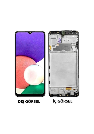 Teknonet Samsung Galaxy Uyumlu A22 5g Oled Lcd+dokunmatik+çıtalı