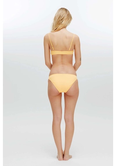 U.S. Polo Assn. Kadın Sarı Bikini Takım