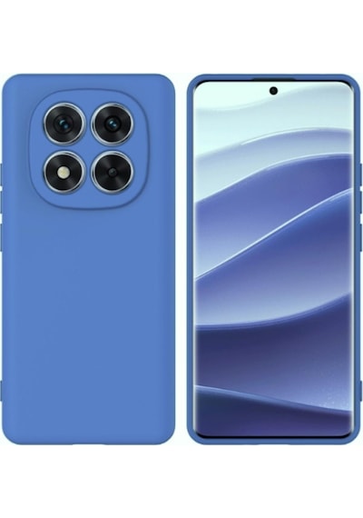 Redmi Note 14 Pro Plus Uyumlu Silikon Kılıf - Esnek Tam Koruma Kapak  - Lacivert
