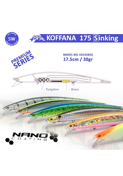 Strike Pro Eg-145 B S Koffana 175s 17,5cm 30gr Yem - Sın 063-t607
