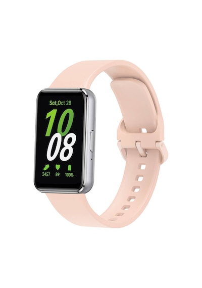 Galaxy   Uyumlu  Fit 3 Silikon Kordon Zore Krd-110 Strap Kayış-pembe