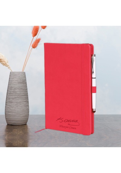 Kişiye Özel Tasarımlı Tarihsiz Çizgili Defter