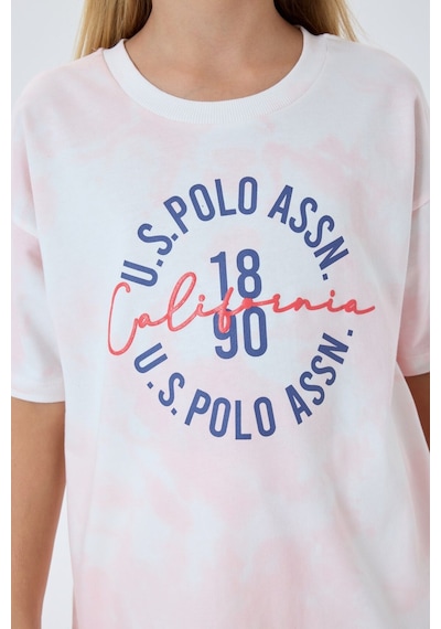 U.s. Polo Assn. Kız Çocuk Pembe Şort Takım Us2514-c-v2 Pembe