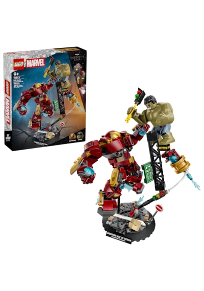 LEGO® ǀ Marvel Efsanevi Savaş: Hulkbuster, Hulk’a Karşı 76343 - 9 Yaş ve Üzeri Çocuklar için Yaratıcı Oyuncak Yapım Seti (413P)