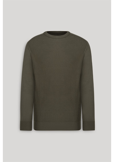 AC&Co / Altınyıldız Classics Erkek Hakı Standart Fit Normal Kesim Bisiklet Yaka Jakarlı Triko Kazak Hakı AC&Co / Altınyıldız Classics Erkek Hakı Standart Fit Normal Kesim Bisiklet Yaka Jakarlı Triko Kazak Hakı