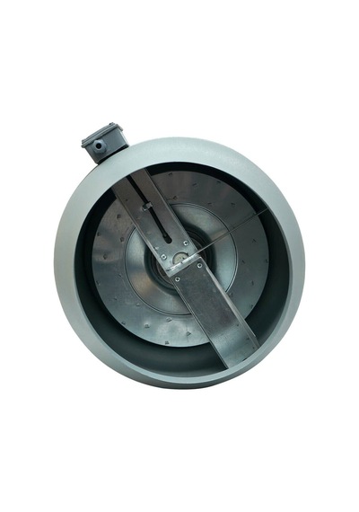 Ayas 10 Cm Çap Yka-100b-2k-m 2550 D/d 220/230 Volt Monofaze Yuvarlak Kanal Tipi Radyal Fan