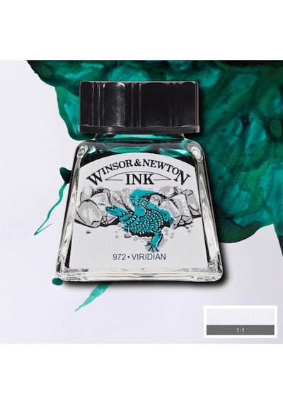 Winsor&Newton Ink Çizim Mürekkebi 14 Ml 692 Viridian