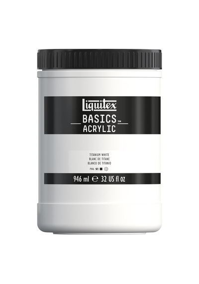 4332432 Basics Akrilik Boya, Monopigmente Sanatçı Pigmentleri, Solmaz, Orta Viskozite, Aşif Kalitesi, İpek Parlaklığında Kaplama, 946 Ml Tencere, Titanyum Beyazı 4332432 Basics Akrilik Boya, Monopigmente Sanatçı Pigmentleri, Solmaz, Orta Viskozite, Aşif Kalitesi, İpek Parlaklığında Kaplama, 946 Ml Tencere, Titanyum Beyazı