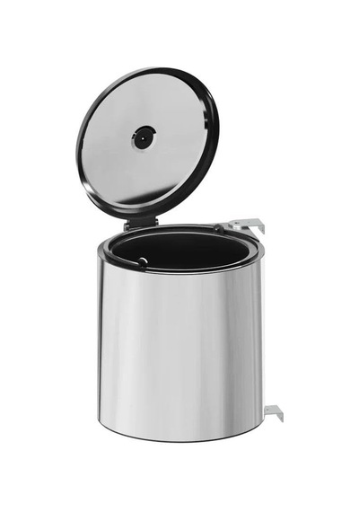 S-2251-ss Krom Paslanmaz Çöp Kovası 10 Lt
