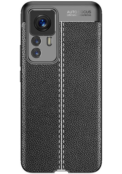 Zore Mi 12t Pro Kılıf Msra Niss Silikon Kapak - Siyah Siyah