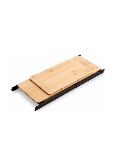 2 Katlı Bambu Sunum 16x26,5x34 Açık Kahverengi