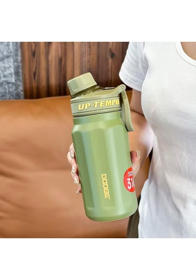 Dodge Up Tempo Çelik Termos Matara 520ml Yeşil Yeşil