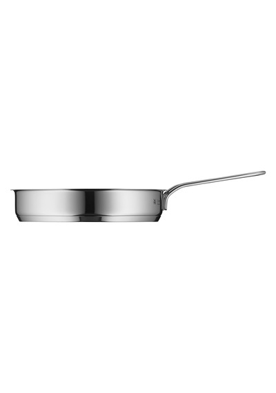 Mini Çelik İndüksiyon Tabanlı Tava 18 Cm Gümüş
