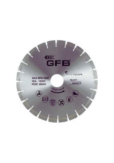 Lazer Kaynaklı Granit Kesme Testere 350 Mm
