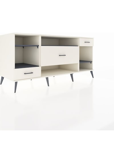 Kronos Konsol 4 Raflı 3 Çekmeceli 176x59x83 Aytaşı-antrasit/aytaşı Antrasit/aytaşı Kronos Konsol 4 Raflı 3 Çekmeceli 176x59x83 Aytaşı-antrasit/aytaşı Antrasit/aytaşı