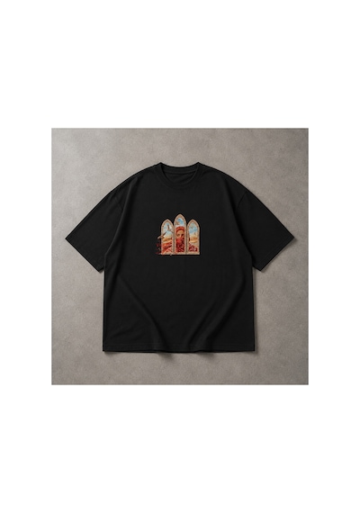 Yolo Street Oversize Siyah Unisex Tişört %100 Pamuk Çöl Kadını Pencere Baskılı Vintage Grafik Tasarım Siyah Yolo Street Oversize Siyah Unisex Tişört %100 Pamuk Çöl Kadını Pencere Baskılı Vintage Grafik Tasarım Siyah