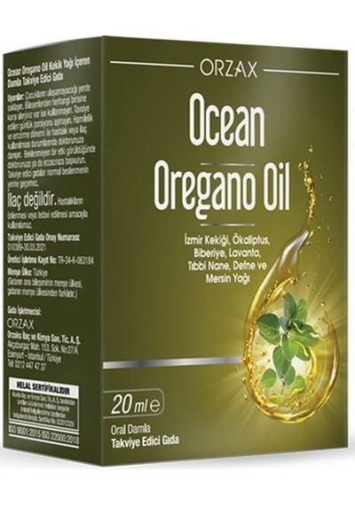 Ocean Oregano Oil Damla 20ml
