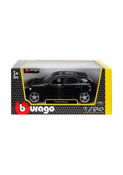 1:24 Porsche Macan Turbo-Siyah