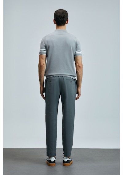 Lufian Marco Smart Erkek Chino Pantolon Slim Fit Yeşil Yeşil 111190349100600 Yeşil