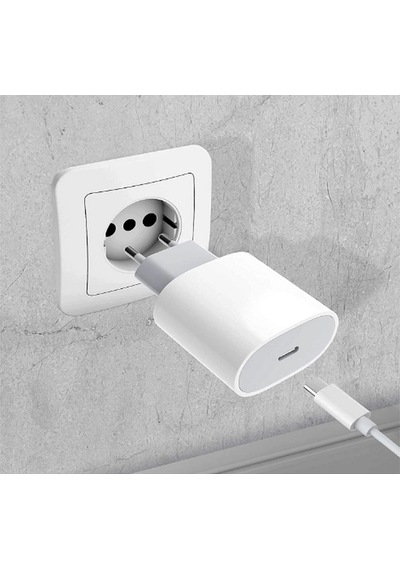 Apple Samsung Uyumlu 20 Watt Type-c Pd Hızlı Şarj Başlık Adaptör