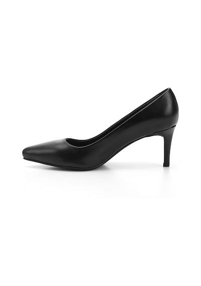 Gönderi(R) Gönderi R Siyah Sivri Burun İnce Topuklu Hakiki Deri Stiletto Siyah