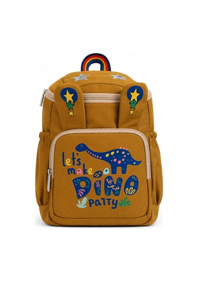 Ls-5170 Erkek Çocuk Ana Okul Çantası Okul Çantası Camel Lacivert