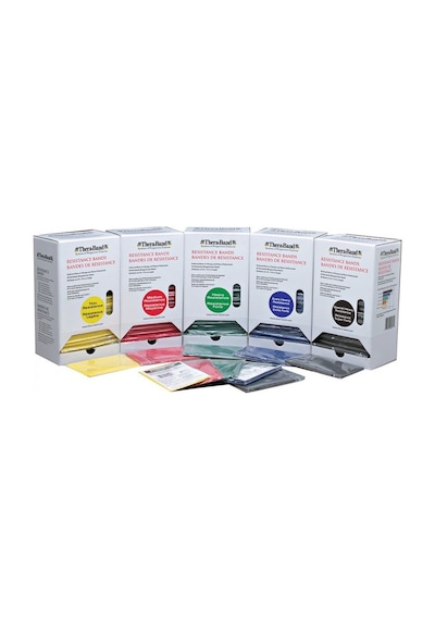 Thera-Band Paketli Yumuşak Egzersiz Pilates Bandı Lastiği 1.5 M Sarı