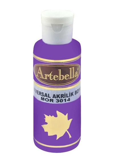 Mor Akrilik Boya Artebella Mor Akrilik Boya 3014 Mor 130 Ml