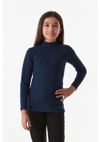 Fullamoda Basic Dik Yaka Kız Çocuk Body 25kcck2367206915-1-lacivert Lacivert