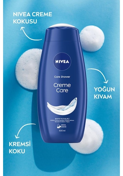 Nivea Creme Care Banyo ve Duş Jeli 2 x 500 ML