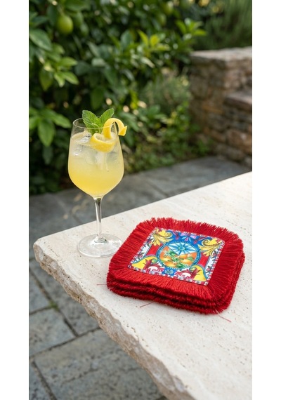 Solea Limoncello Rouge Kokteyl Peçetesi