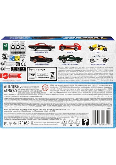 Hot Wheels Jby78 Silver Series Legends 6-pack Beyaz