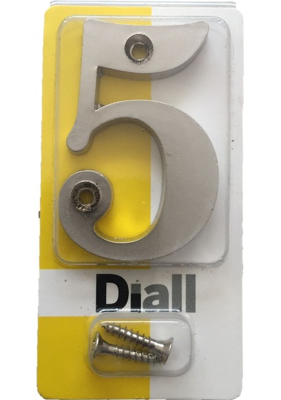 Metal Rakam Numara Vidalı Kapı Satin Kaplama Satin 5