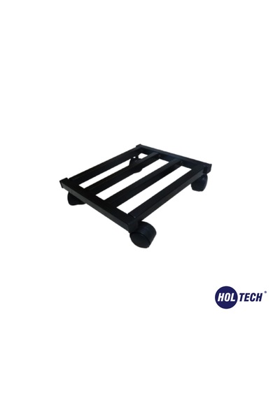 Metal Tasarım Tekerlekli Saksı Altlığı 30 Cm Taşınabilir