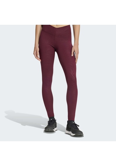 Adidas All Me Essentials Kadın Bordo Tayt Kv4051