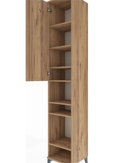 Hyperion Dolap 7 Raflı Tek Kapaklı 44x44x243 Çam-çam Çam Hyperion Dolap 7 Raflı Tek Kapaklı 44x44x243 Çam-çam Çam