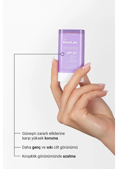 The NewLab Ve Cilt Yenileyici Yüksek Korumalı Stick Güneş Kremi Spf 50 Suya Dayanıklı