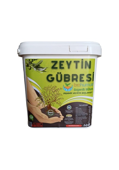 Biohumus Zeytin İçin, Organik Gübre, Organik Sertifikalı, Kök Geliştirici, Toprak Düzenleyici, Bitki Besleyici, 5 Litre 1 Diğer