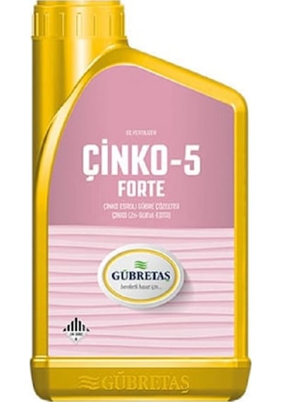 Gübretaş Çinko-5 Forte Sıvı Gübre 1 Litre