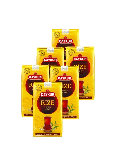 Rize Turist Dökme Çay 200 Gr. Altılı Paket