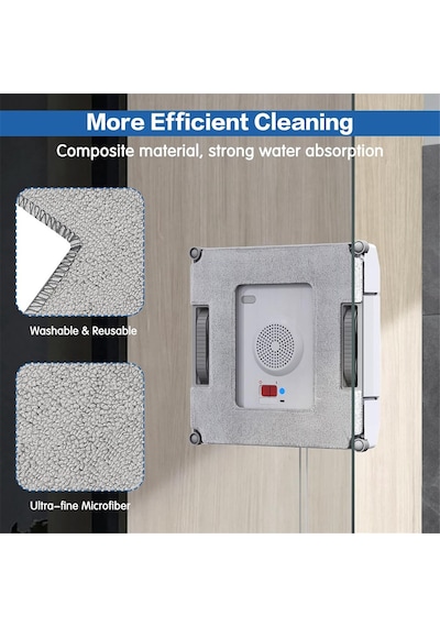 Ecovacs Winbot W1 W1 Pro W2 Pro W2 Omni İçin Temizleme Pedleri